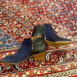Madewell Leather and Suede Booties